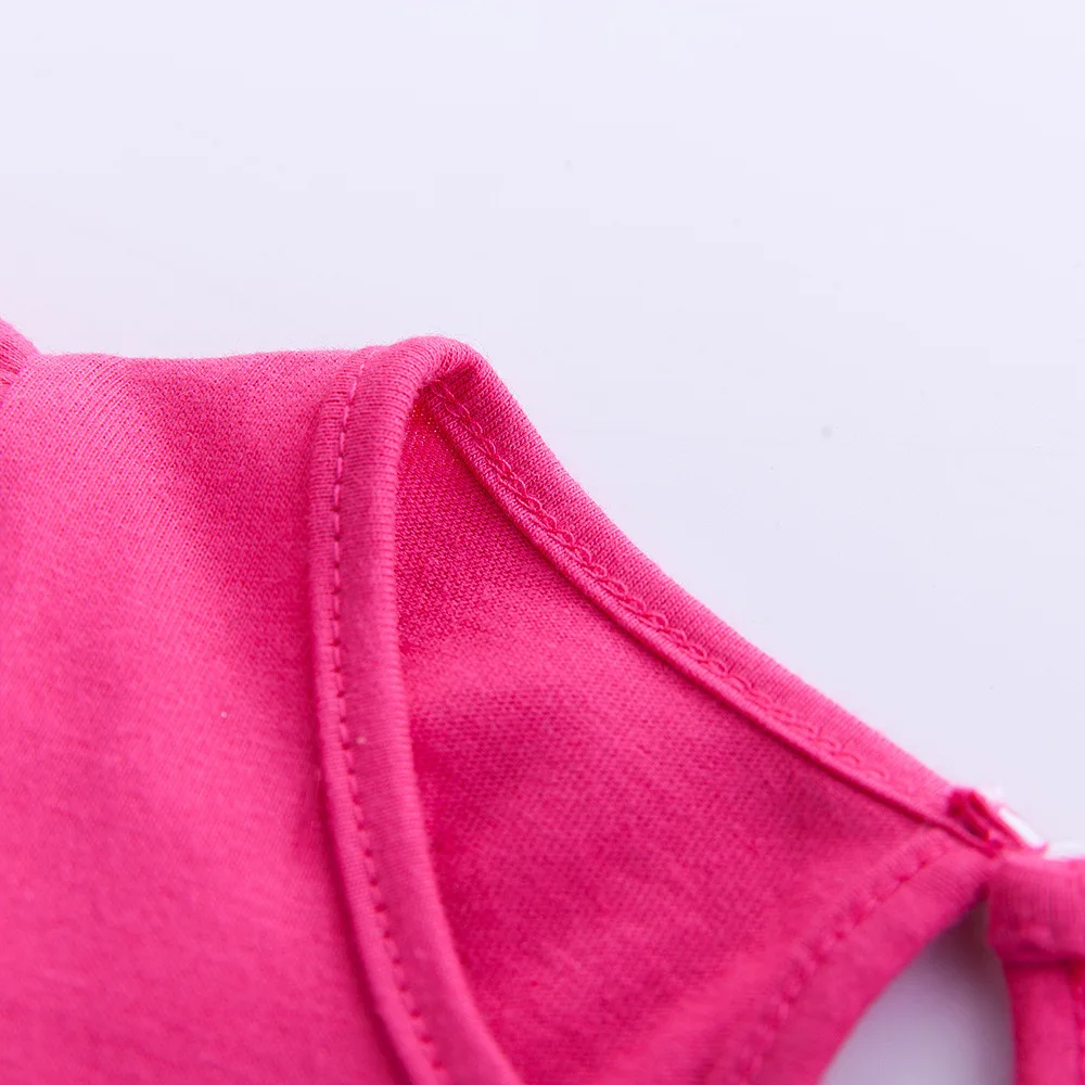 Langärmliges Einhornkleid für Mädchen, Herbststickerei, zwei Taschen, Regenbogenärmel, 81035 – Detail 17