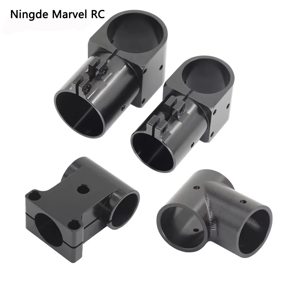 Drone Tripod Landing Gear Aluminum Alloy 20mm 25mm 30mm Three-way Carbon Tube Fixed Connector Bracket Adapter