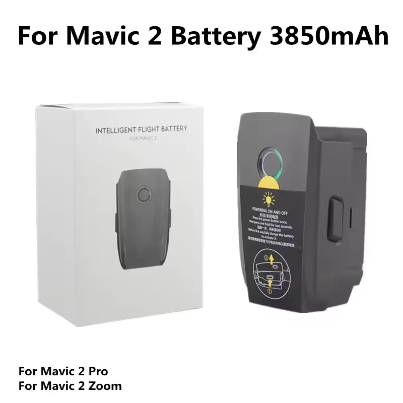 

For Mavic 2 Battery 3850mah 15.4V Flight Time 31 Minutes Compatible Mavic 2 Pro/Zoom UAV Replacement Accessories Brand New