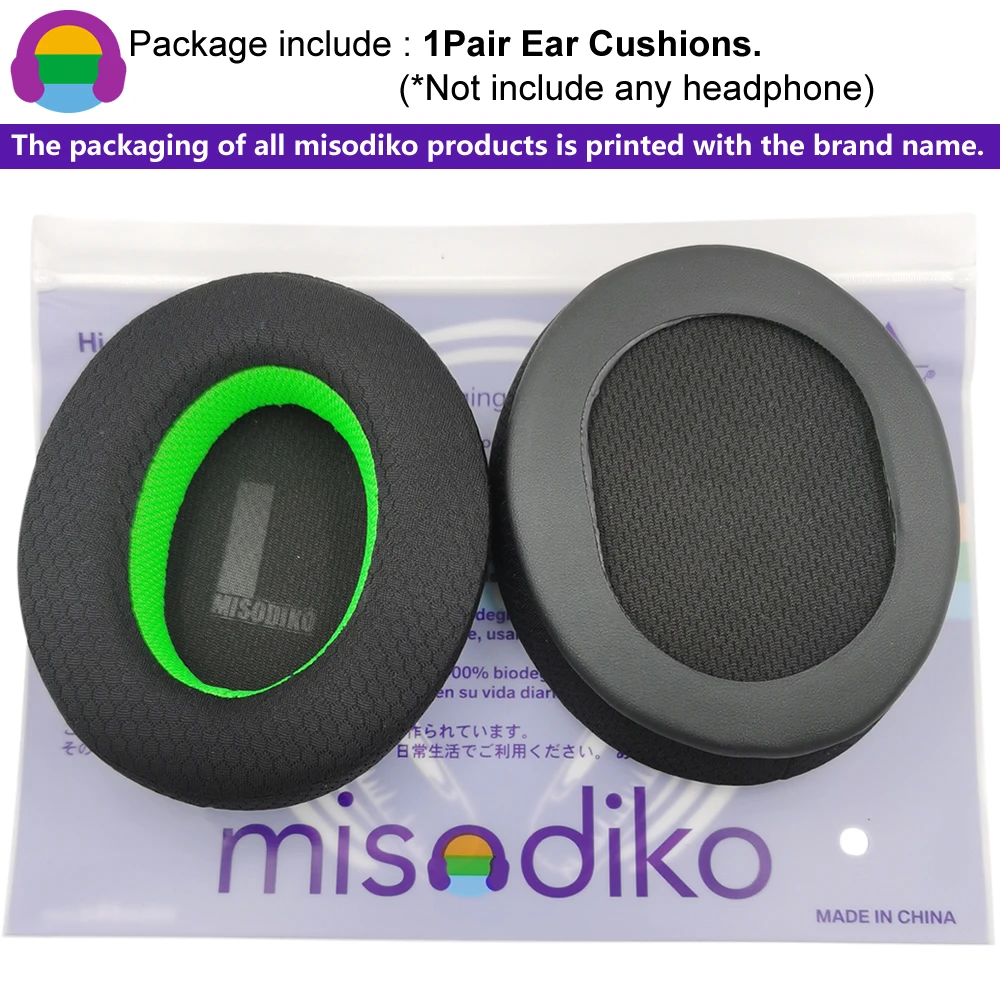 misodiko Upgraded Ear Pads Cushions Replacement for Plantronics RIG 800 PRO/ 800LX/ 800HS/ 700HX/ 700HS Gaming Headset