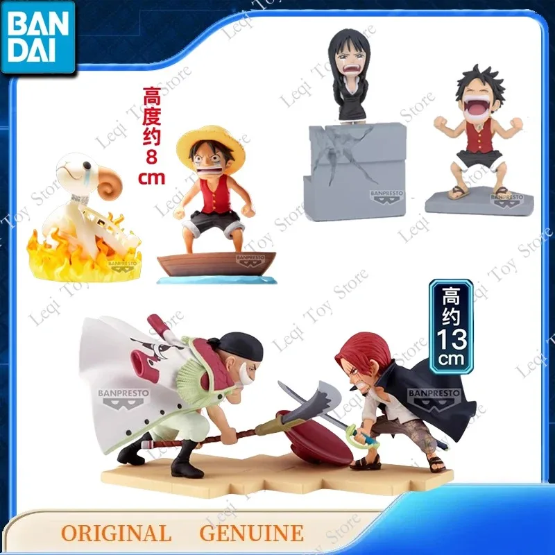 

Bandai оригинальные ONE PIECE BANPRESTO WCF Storyline MONKEY.D.LUFFY NAMIAnime фигурки героев игрушки детский подарок модель украшения