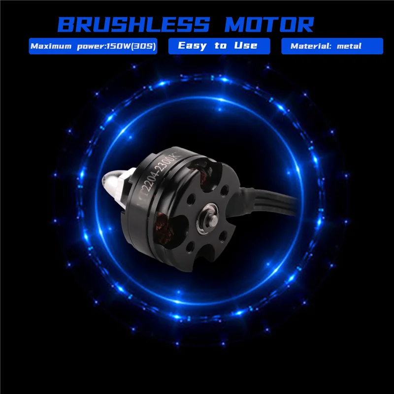 4 قطعة MT2204 2204 2300KV فرش السيارات CW/CCW ل Mini 200 210 230 250 مللي متر كوادكوبتر FPV