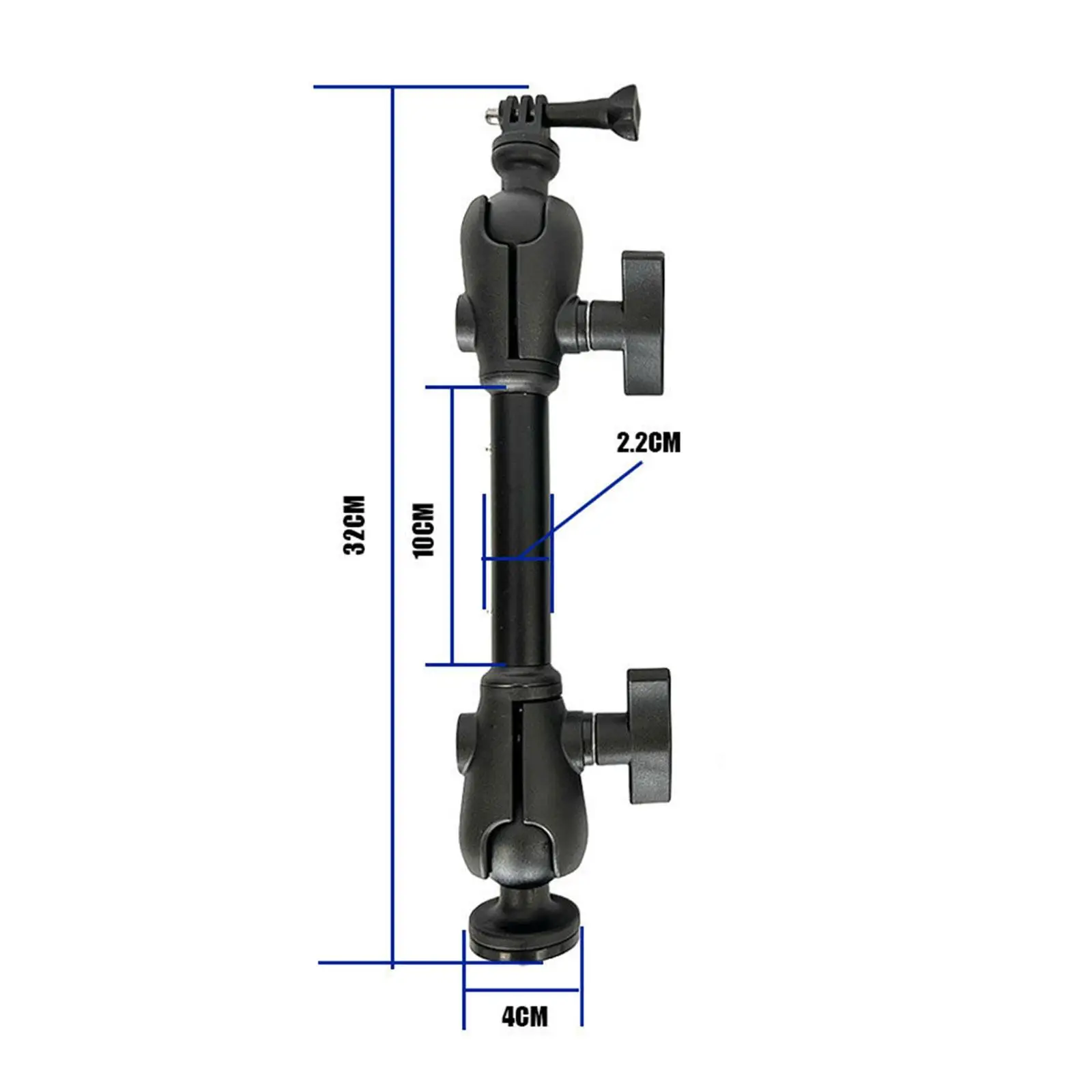 Kayaks Action Camera Mount, Durability, Easy Install, Portable, Premium, Lightweight, Practical, Accessory, Mounting Stands