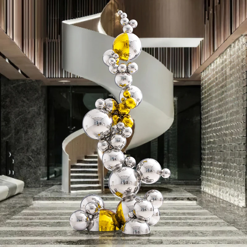 Sculpture en métal texturé en - Home Decor Za avis et prix