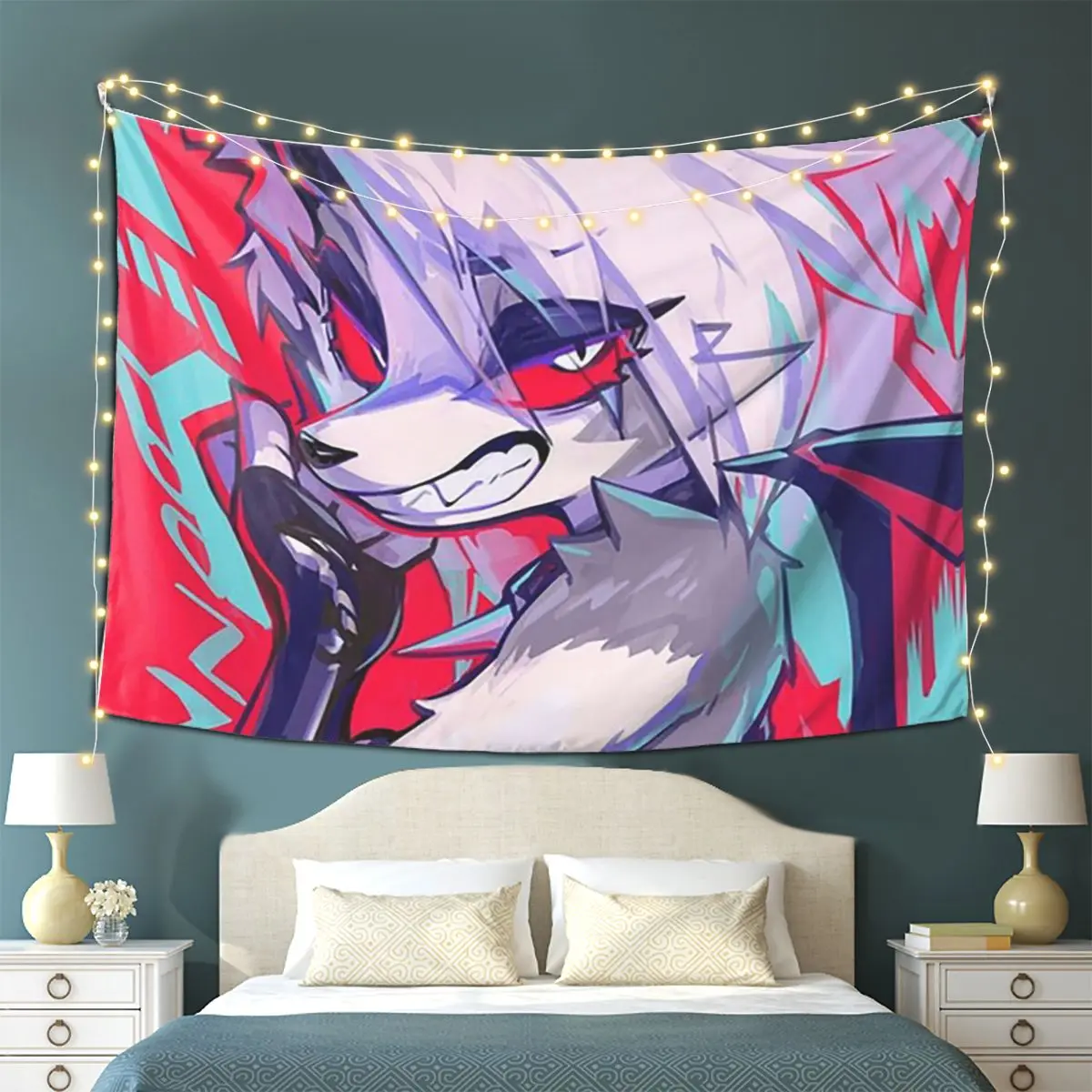 

Loona Tapestry Wall Hanging Aesthetic Home Decoration Tapestries for Living Room Bedroom