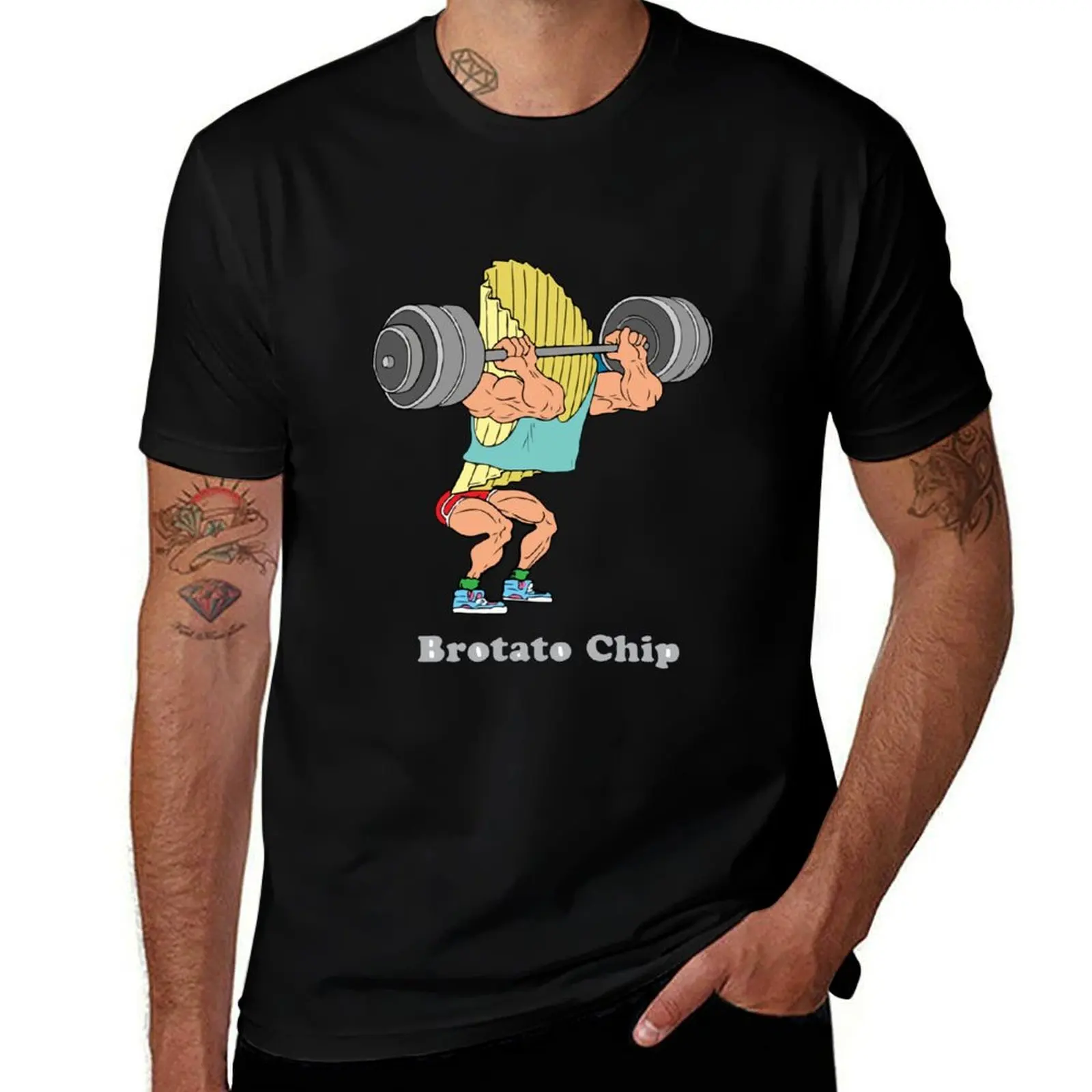 

Brotato chip T-Shirt cotton t shirts high quality graphic t shirts for man T-Shirt