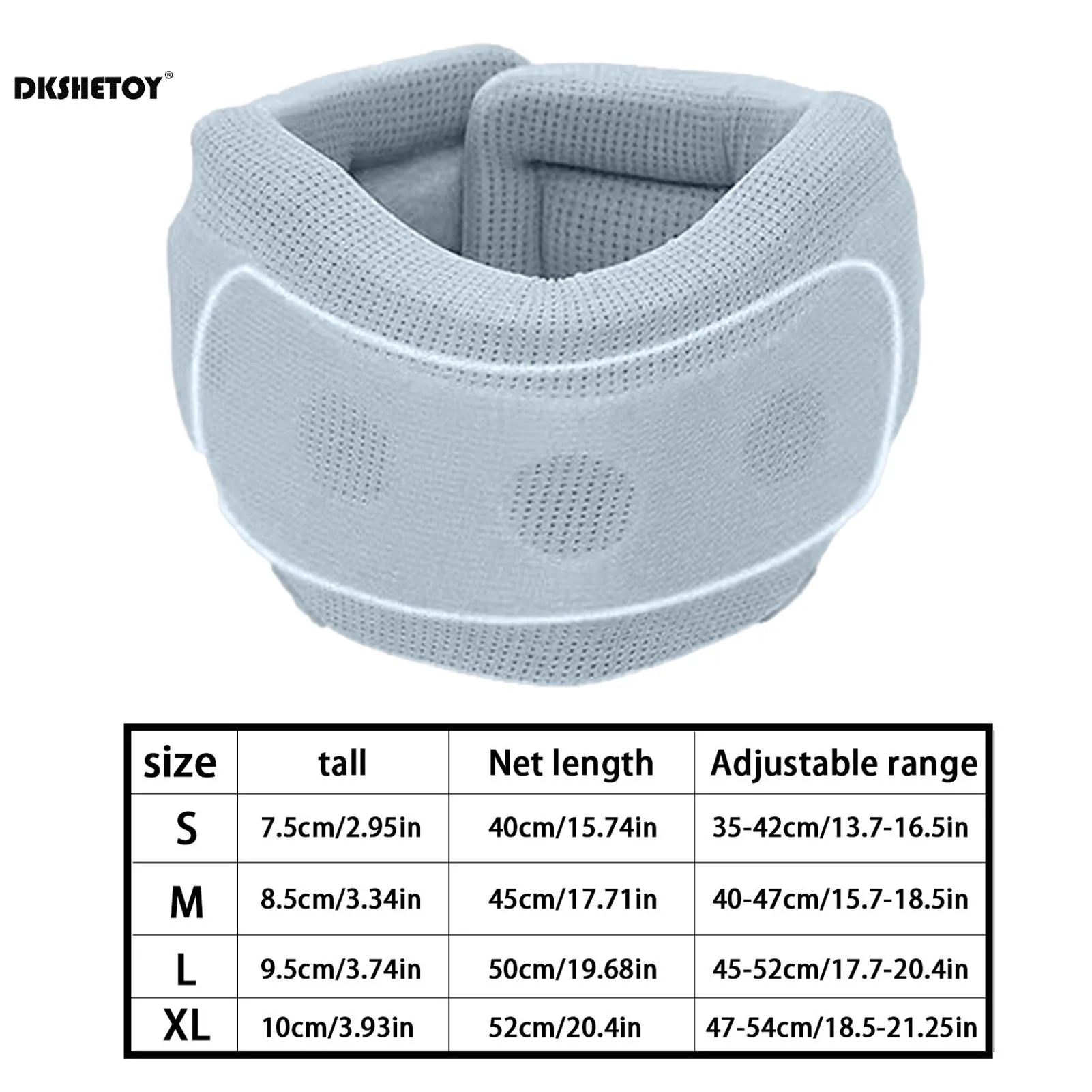 Soft Sponge Neck Support Braces Cervical Pillow Adjustable Durable Foam for Relieve Cervical brace Airplane Travel Health care