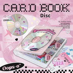 MINKYS Retro CD Kpop Photocards Collect Book Binder A7 Notebook Cover Diary Agenda Planner Stationery