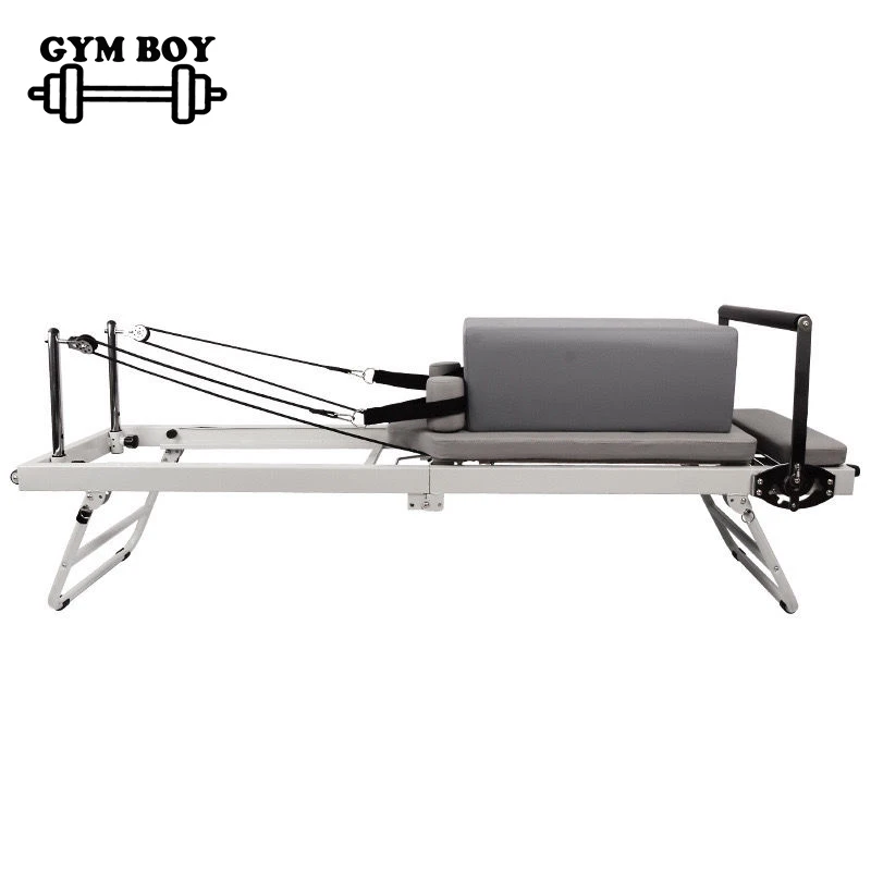 Fitness Studio Foldable Yoga Bed With Square Box Door-to-Door Pilates Bed,Seller Pays Taxes, Foldable Pilates Bed