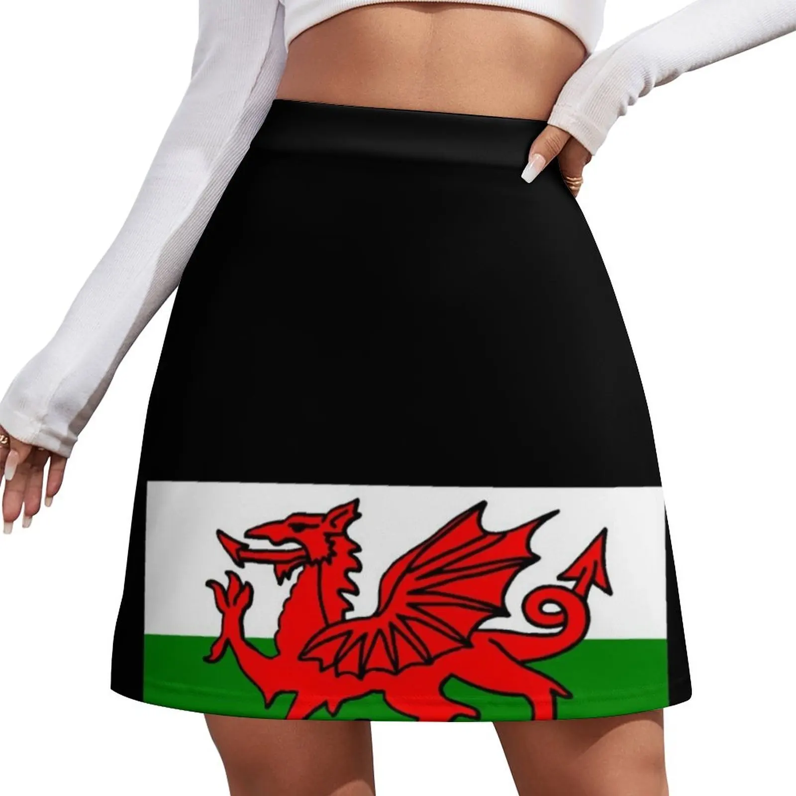 

Welsh Flag Mini Skirt japanese fashion summer outfits for women 2025 Mini Skirt
