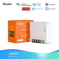 SONOFF Zigbee Smart Switch Mini Smart Switch 10A With Timer Relay EWeLink APP Control Smart Home Work With Alexa Google Home