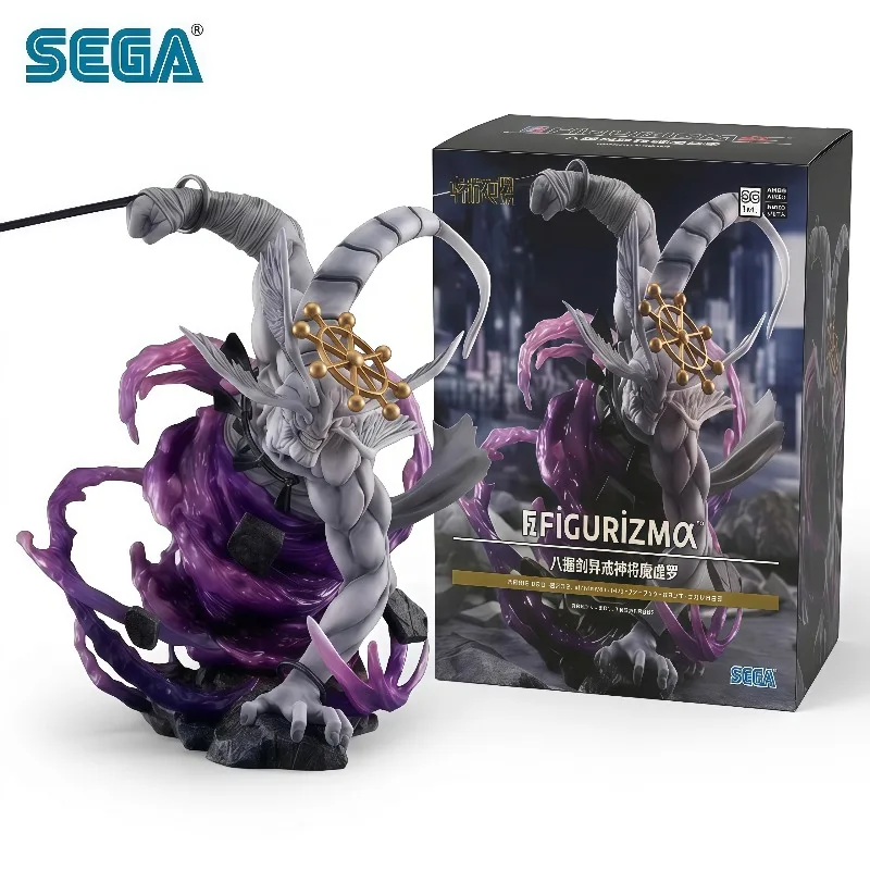 Auf Lager 100% Original SEGA FIGURIZMA Jujutsu Kaisen Mahoraga Acht-Schwerter-Version Anime Sammelfigur Desktop-Heimdekoration Geschenke