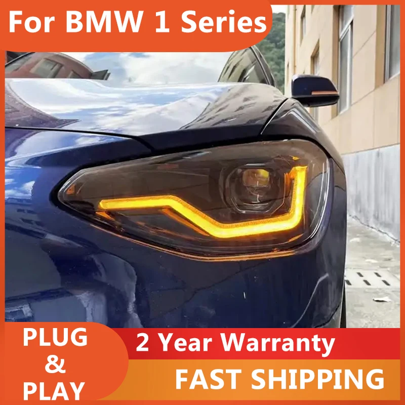 

Car Accessories for BMW F20 Head Lights 2012-2015 BMW 1 Series Headlights DRL Turn Signal High Beam Projector Lens