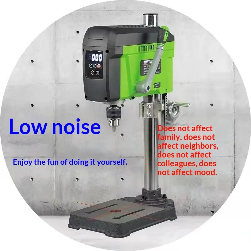 สว่านแท่นปรับความเร็วได้ หัวจับ 5/8 นิ้ว ปรับความเร็วได้ 12 ระดับ สำหรับงานเจาะโลหะและไม้ งานละเอียด สำหรับโรงงาน/อู่ซ่อม ทนทาน