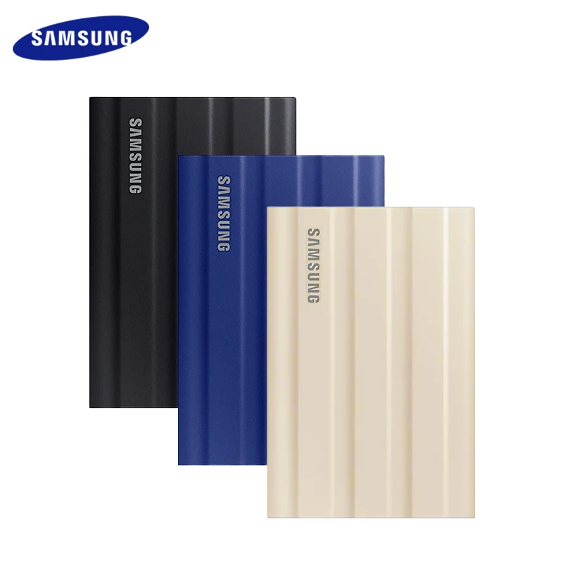 SAMSUNG SSD T7 Shield USB 3.2 Type-C Solid State Drive 4TB 2TB 1TB PSSD High Speed External Hard Disk Drive for Desktop Laptop