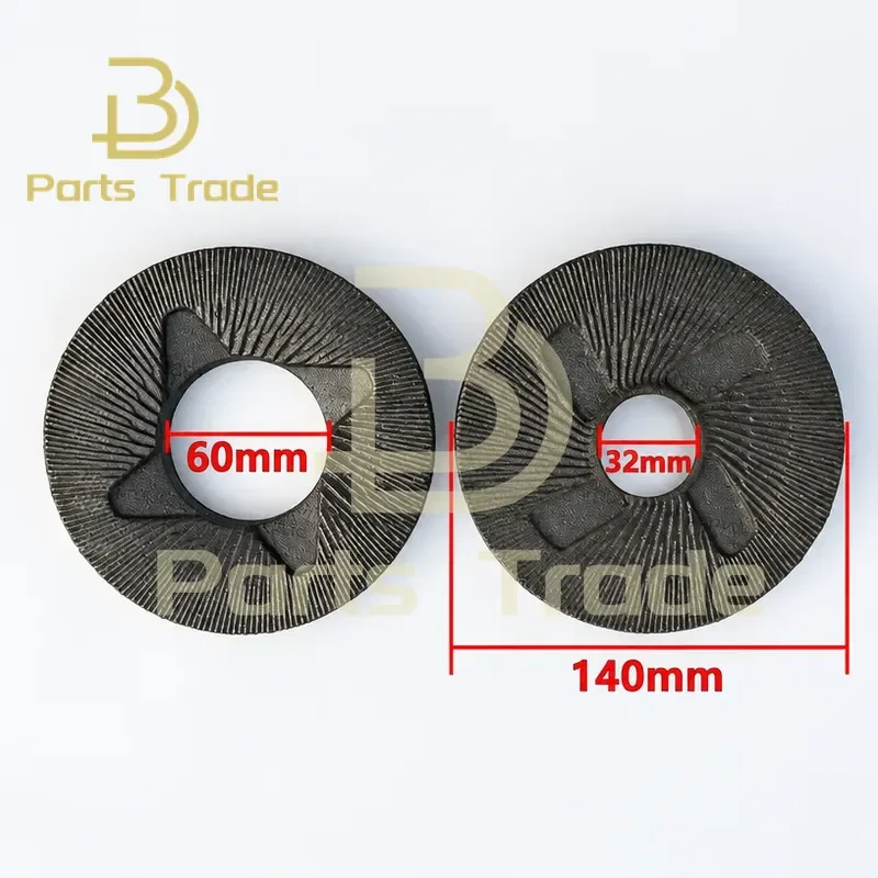 for 140 Type Wet and Dry Grinder Iron Disc Grinding Wheel Steel Plate Disc Grain Flour Mill Corn Crusher Pulverizer Parts One