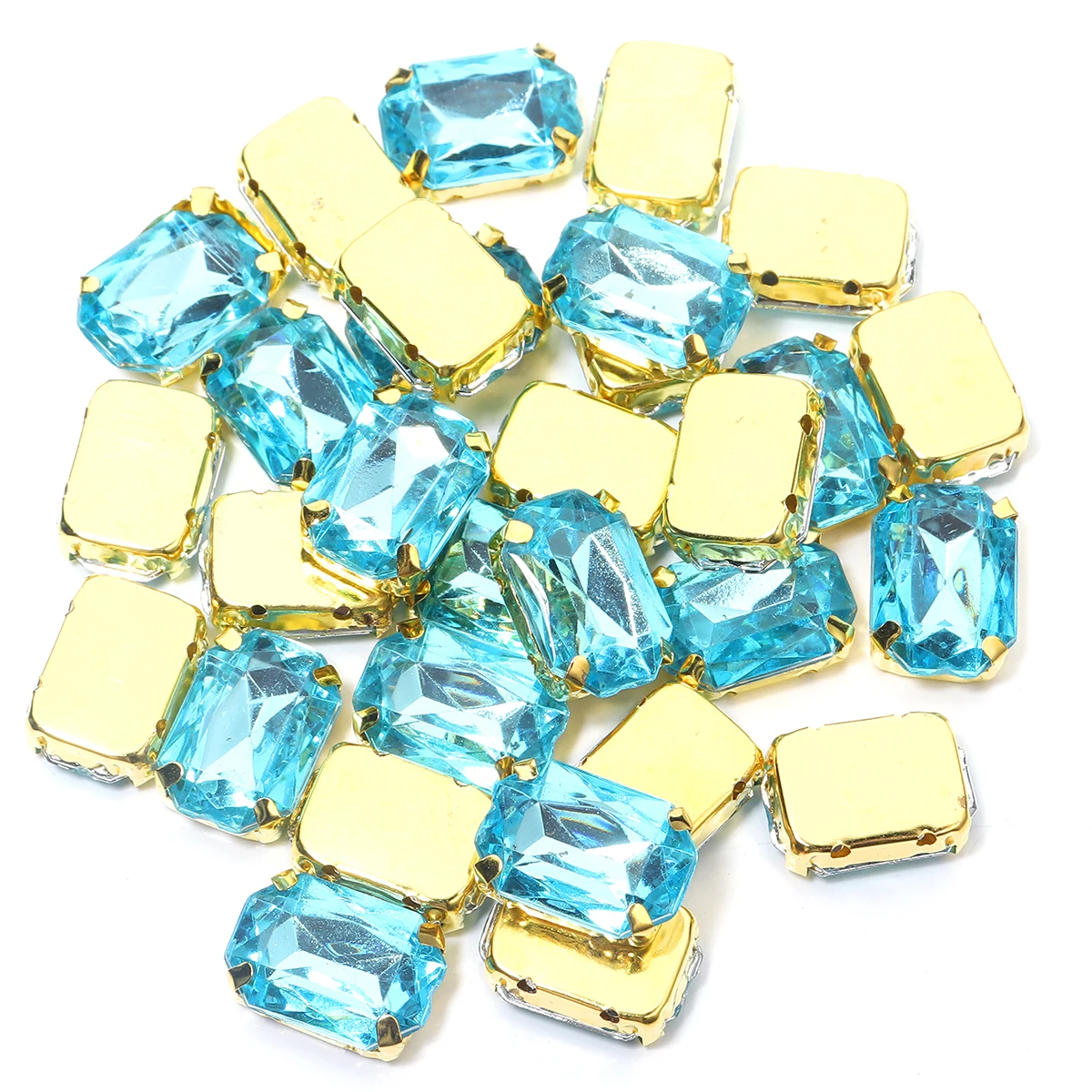 Stainless Rhinestone Gold Claw Beads for Crafts