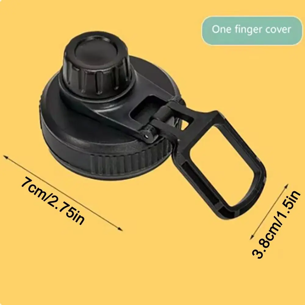 Replacement Plastic Cup Lid For 12oz-64oz Wide Mouth Water Bottle Cover Accessories Colored Plastic Sports Portable Bottle Lid