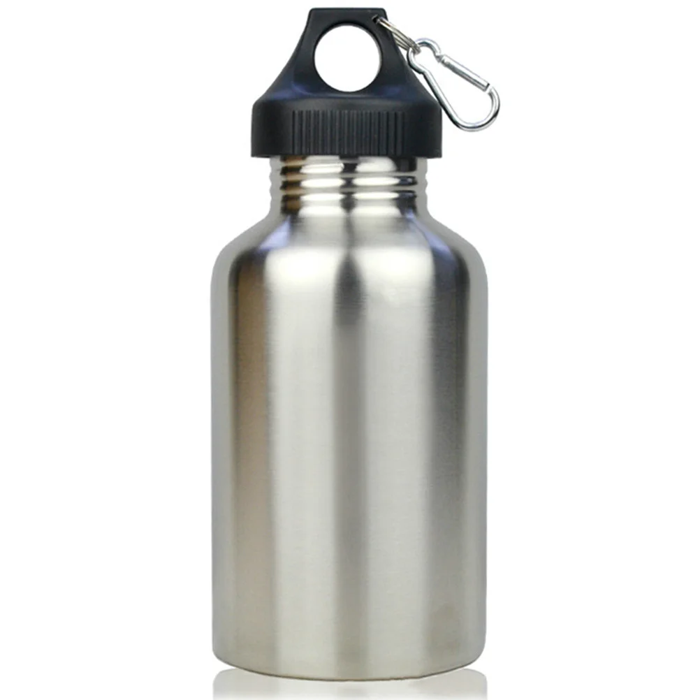 

3Pcs 2000ml Stainless Steel Water Bottle Large Capacity Leak Proof Portable Kettle for Sports Outdoors Metal Water Container