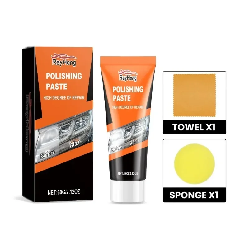 Auto Headlight Polishing Repair Kit Renovation Cleaning Brightening Beauty Paste Headlight Restoration Kits Auto Accessoires