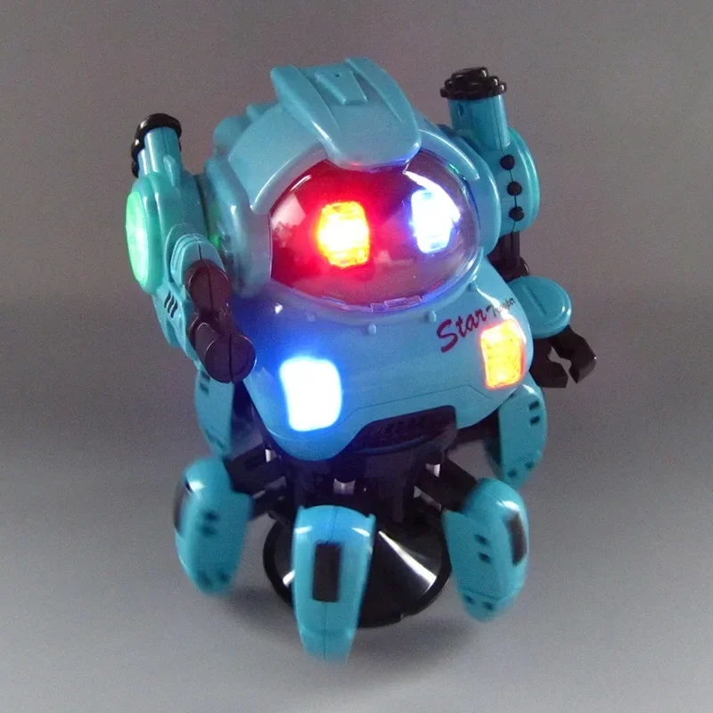 Fun Electric Dance Music Light Walk Doll Robot Toy for Children Kid Boy Girl Baby Toddler 7 8 9 12 Months 1 3 5 2 To 4 Years Old