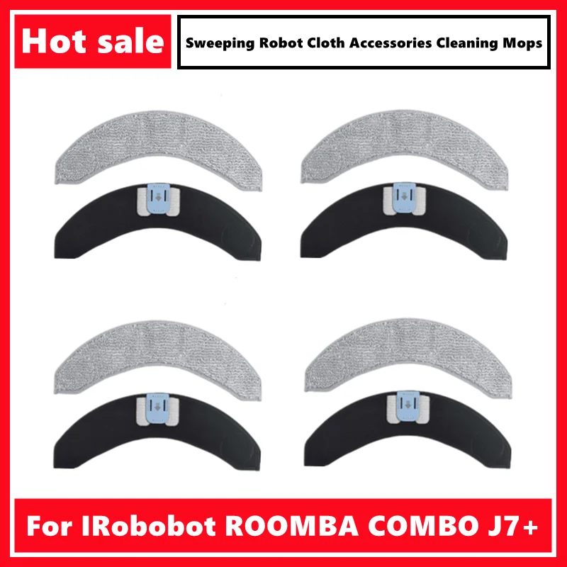 For IRobobot ROOMBA COMBO J7+ Sweeping Robot Cloth Accessories Cleaning Mops