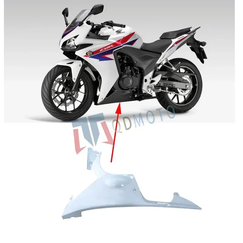 สําหรับ Honda CBR500R 2013-2016 อุปกรณ์เสริมรถจักรยานยนต์ Unpainted ตัวถังรถซ้ายและขวาภายใต้ครอบคลุม ABS ฉีด Fairing