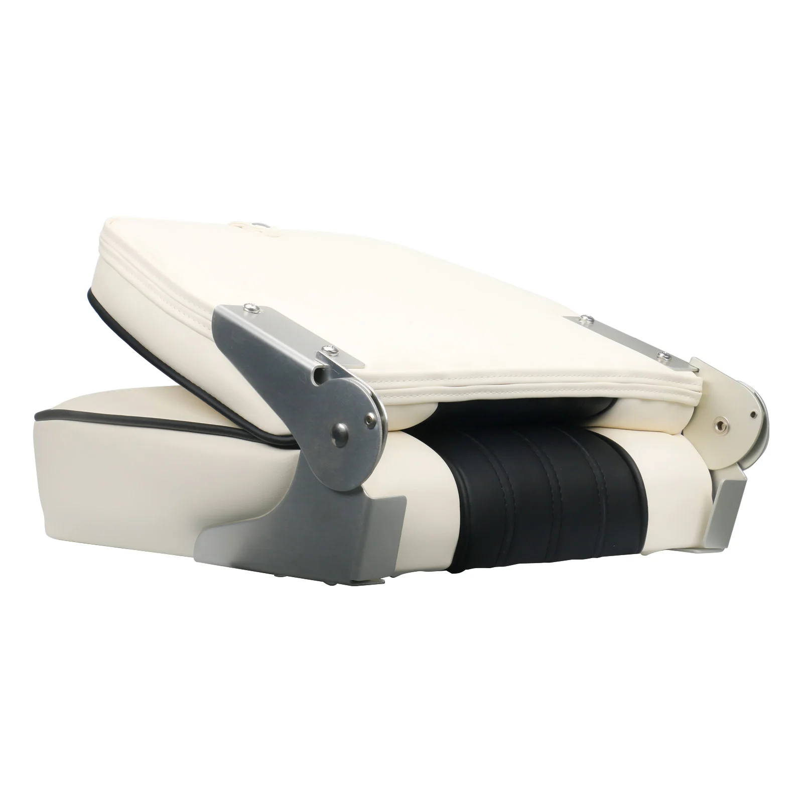 Asiento giratorio abatible de aluminio para barco y pesca exterior