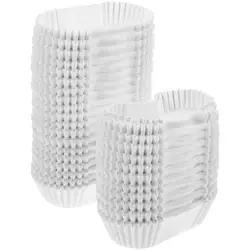 Cake Cups Disposable Paper Baking Cup Grease Proof Cupcake Liners Bread Paper Tray Boat Shape Paper Cups Baking Dishes