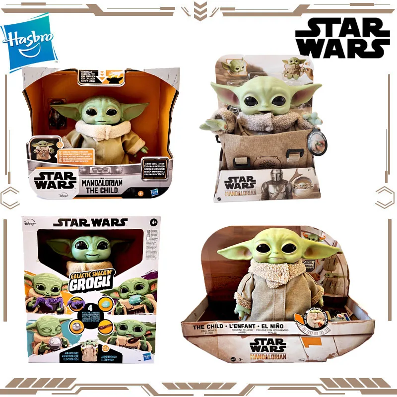 

Hasbro Original Star Wars Mandalorian Anime Figure Baby Yoda Action Figure Toys for Boys Girls Gift Collectible Model Ornaments