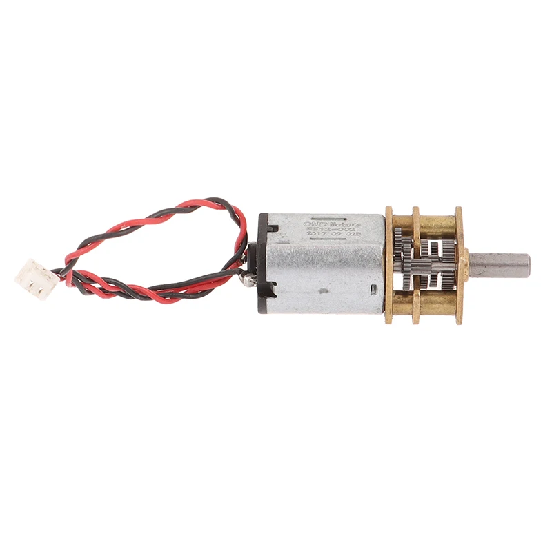 1PCS DC 3V-12V 60RPM Slow Speed Micro Mini N20 Full Metal Gearbox Gear Reducer Motor