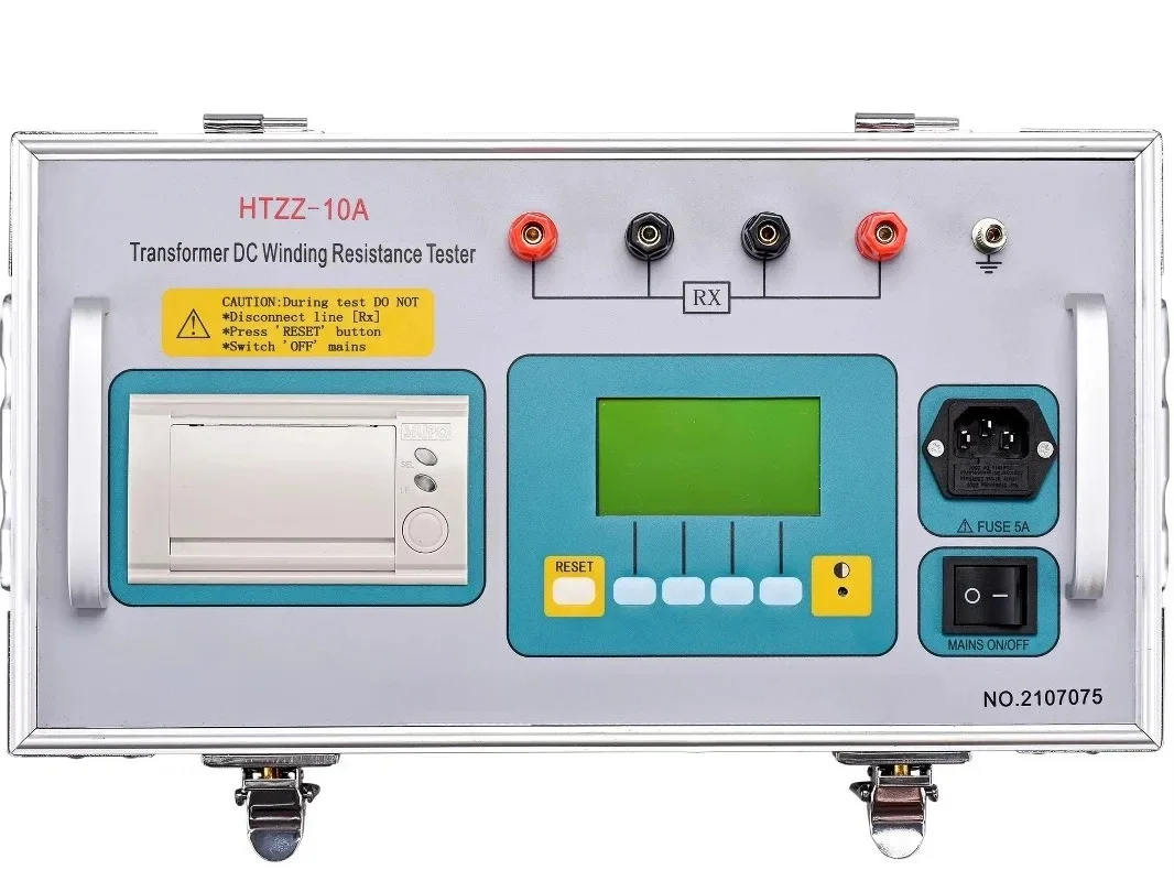 UHV-10A Electrical Digital  Newly Portable High Quality Automatic Transformer Winding DC Resistance Tester