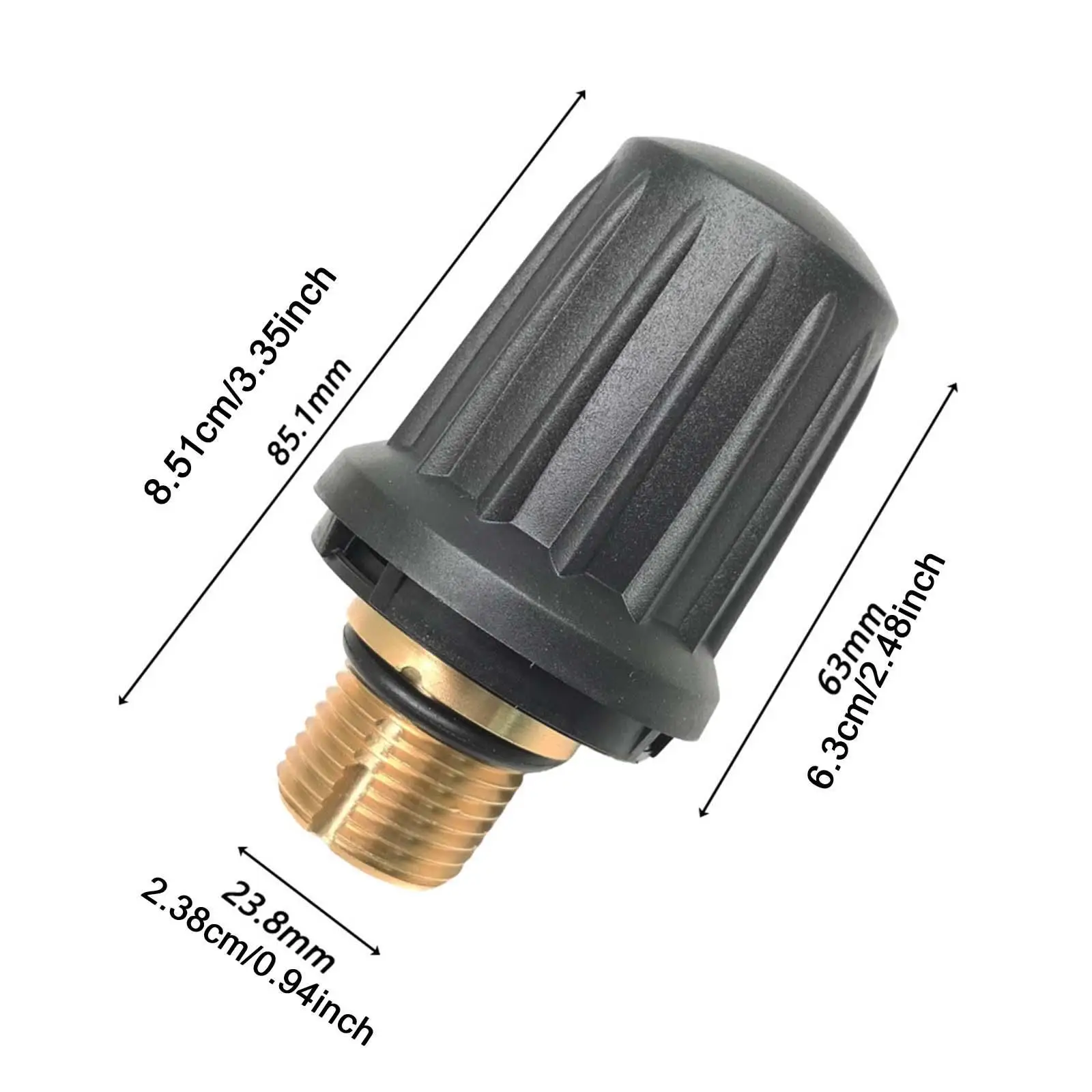 Steam Cleaner Tank Cap Accessory Sturdy High Performance Replacement Reliable Safety Lock Valve Filling Cap Safety Valve for SC2