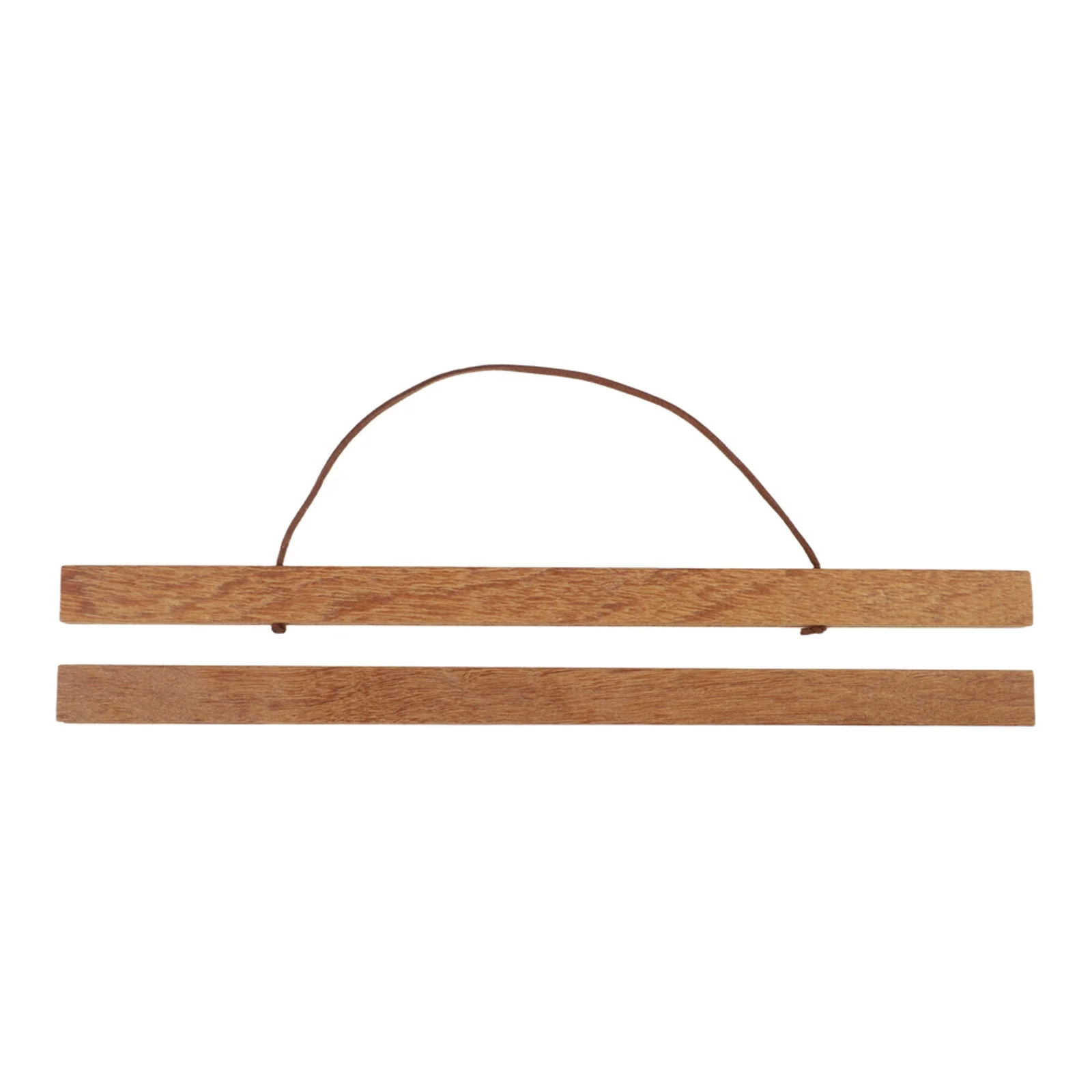 Wooden Teak Hanging Scroll For Displaying Visual Content Including Photography Prints Infographics And Cultural