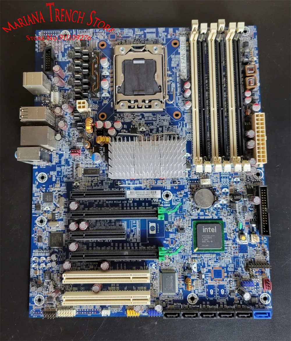 PC Motherboard for HP Z400 Tower PC 586968-001 586766-002