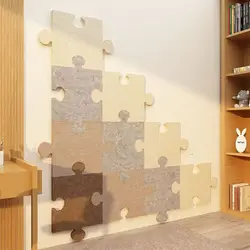 3D Thickened Combination Set Splicing Felt Wall Stickers Photos Message Board Decoration Bedroom Sofa Background Wallpaper Decor