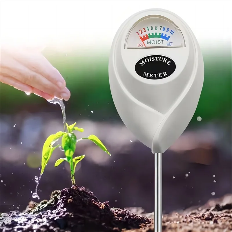 N75R-Soil Humidometer Home Gardening Measuring Tool Soil Moisture Meter Hygrometer Probe Watering Test