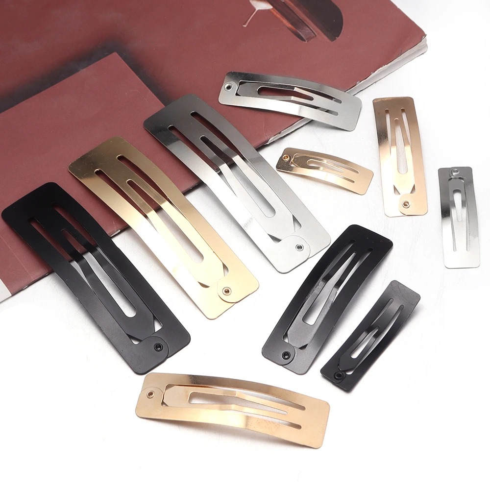 10 Stück Damen Basic Metall BB-Clips Haarspangen Tropfenform Haarklammern Mädchen DIY Frisur-Clips Modische Haaraccessoires – Detail 5