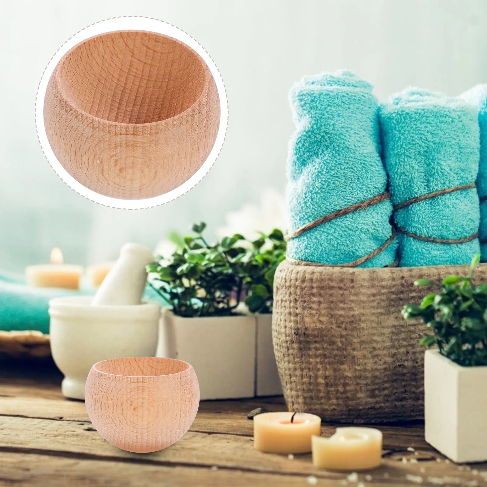 Wooden Aromatherapy Diffuser for Essential Oils – Large Room Ultrasonic Humidifier with LED Light