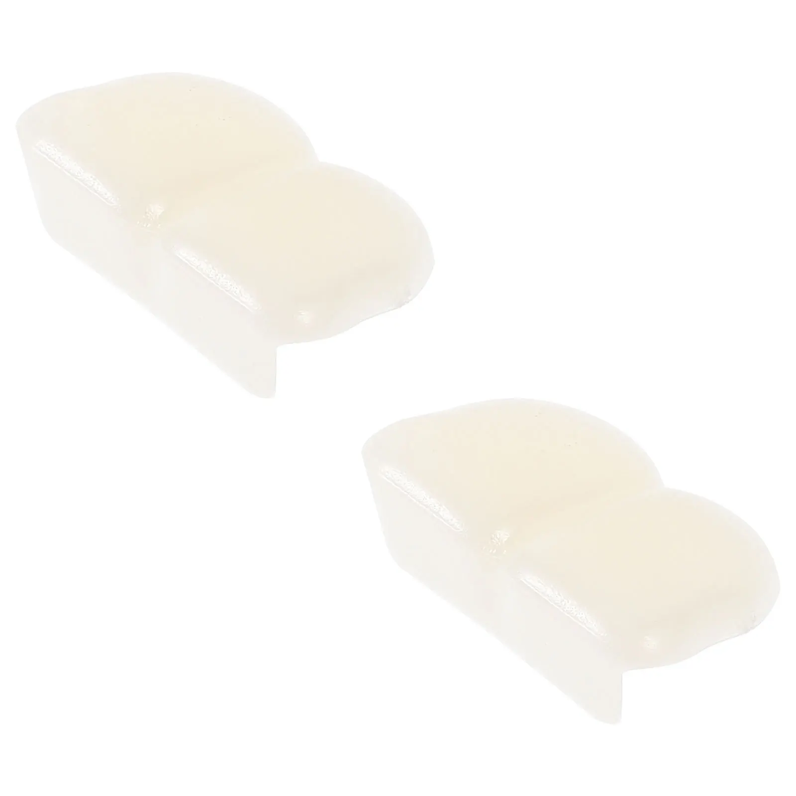 

2pcs Rabbit Fake Teeth Props Bunny Bulk Faux Decorative For Easter Halloween Cosplay Party Masquerade Photography Accessory