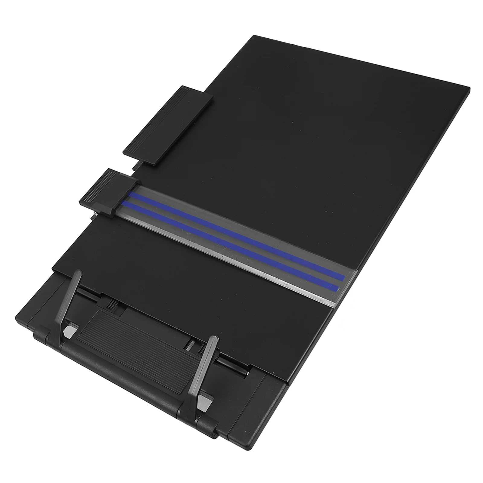 

Adjustable Desktop Paper Holder Iron Plastic Document Stand for Reading Typing Recipe Book Holder Higher Lower Viewing Angle