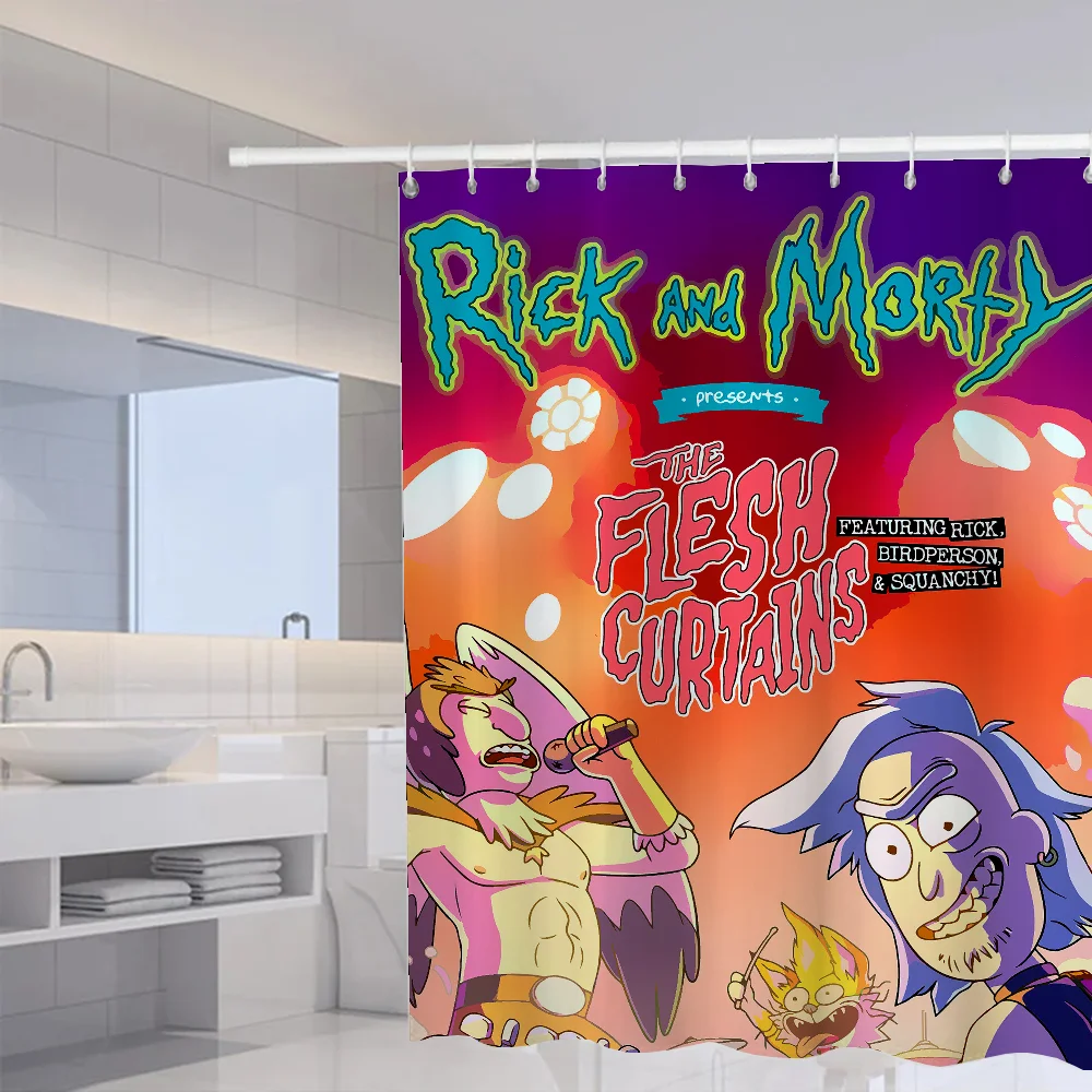 R-Rick and MortyS tenda da bagno per doccia per Quarto tende divisorie pieghevoli accessori camere da letto da bagno case camere la casa