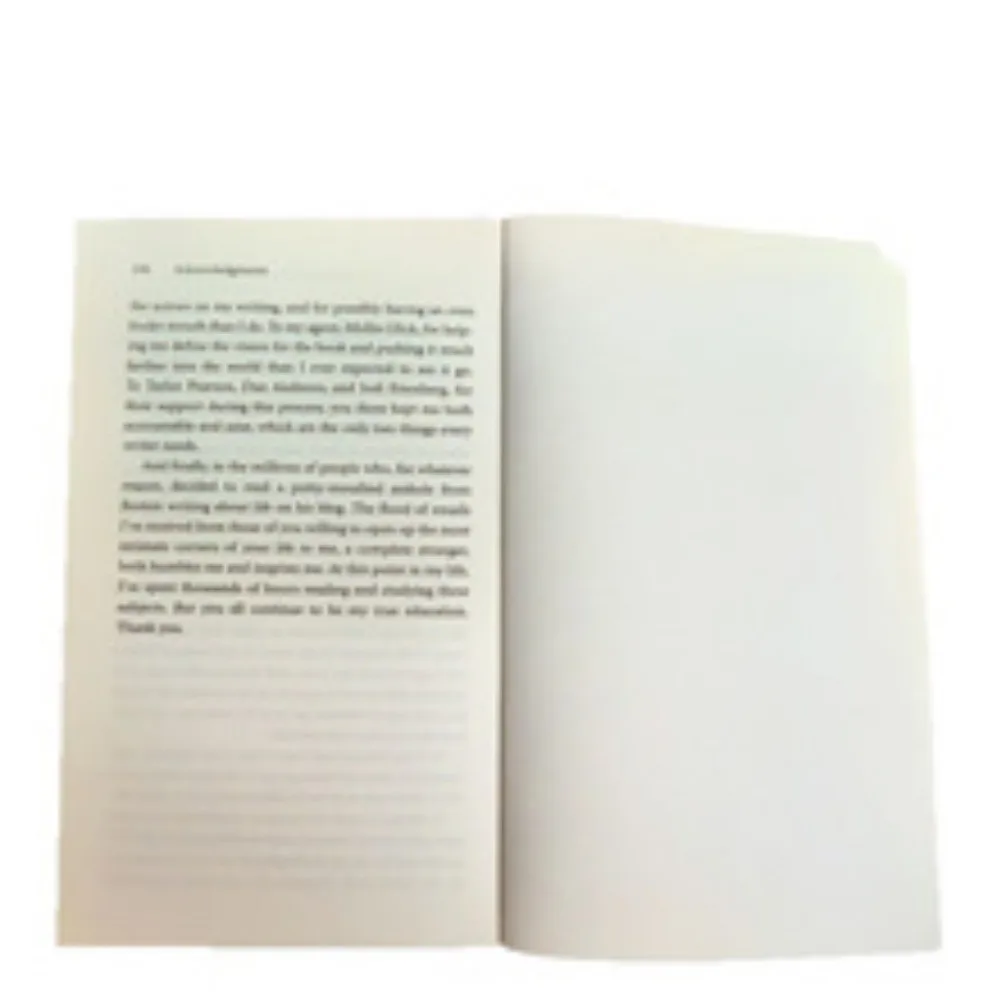 El arte sutil de que no dando un CAO/Retelar la felicidad/Cómo vivir como desee de Mark Manson Libro para aliviar el estrés con autogestión