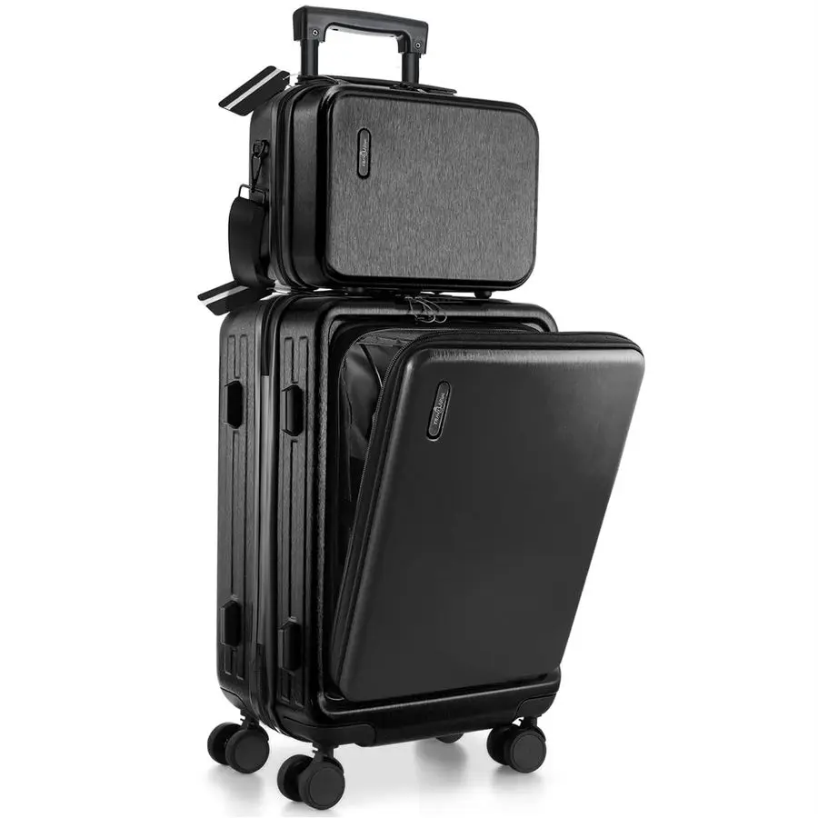 

Inch Carry On Luggage 22x14x9 Airline Approved, Carry On Suitcase with Wheels, Hardshell Carryon Luggage, Durable Luggage CarryO