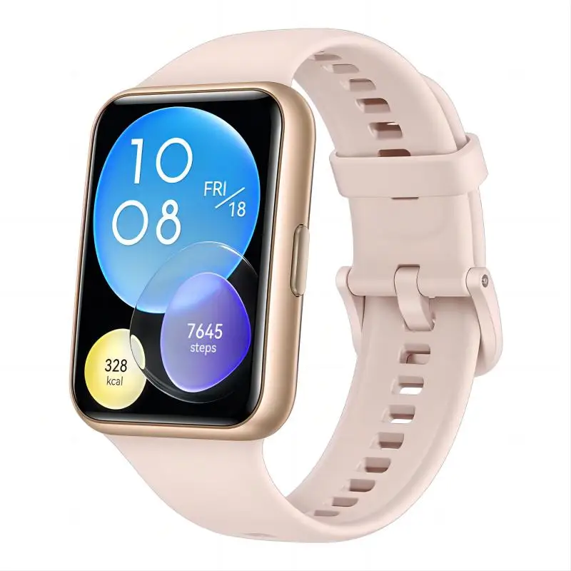 Huawei-reloj inteligente FIT 2 para hombre y mujer, dispositivo deportivo con Bluetooth, llamadas, NFC, pago de oxígeno en sangre y monitorización del ritmo cardíaco