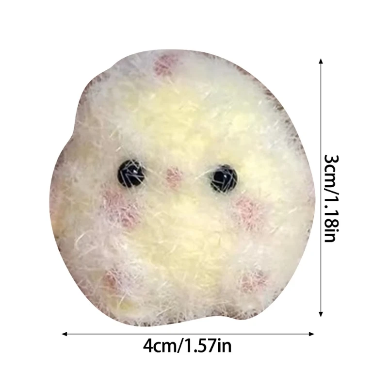 ความแปลกใหม่ Furry สัตว์ Venting บีบของเล่น Rebounding Maltose บีบ Chick รูปร่างบีบของเล่น Photo Props