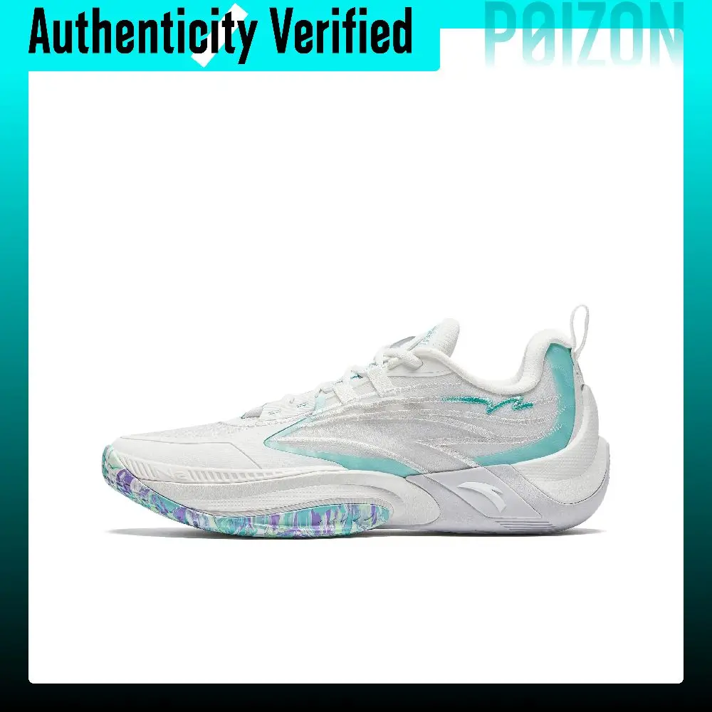 Anta Zap 1 V2 Swimming Pool Party Nitrogen Technology Cushioning, Wear Resistant Low top Basketball Shoes Men's 912431110Q-3