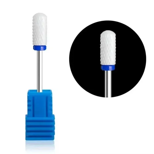 Imagen 2 del producto 1 Uds. Fresa de cerámica, brocas para uñas, taladros eléctricos para manicura, molino de pedicura, máquina de limas, accesorios para decoración de uñas, herramienta