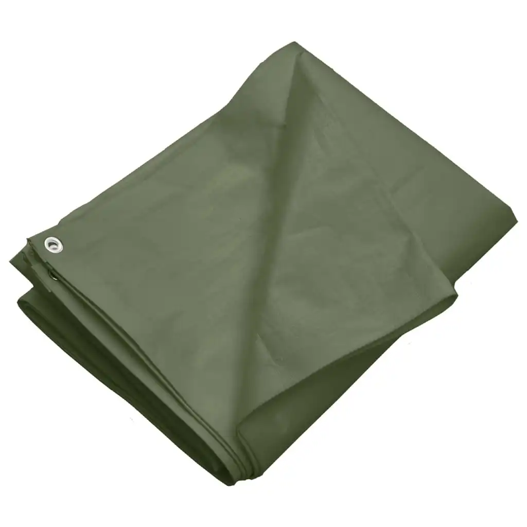 3x4m 3x5m HDPE Plastic Tarpaulin Sun Sail Waterproof Sun Shelter with Grommet Plastic Rainproof Shelter Shade Cloth Dark Green