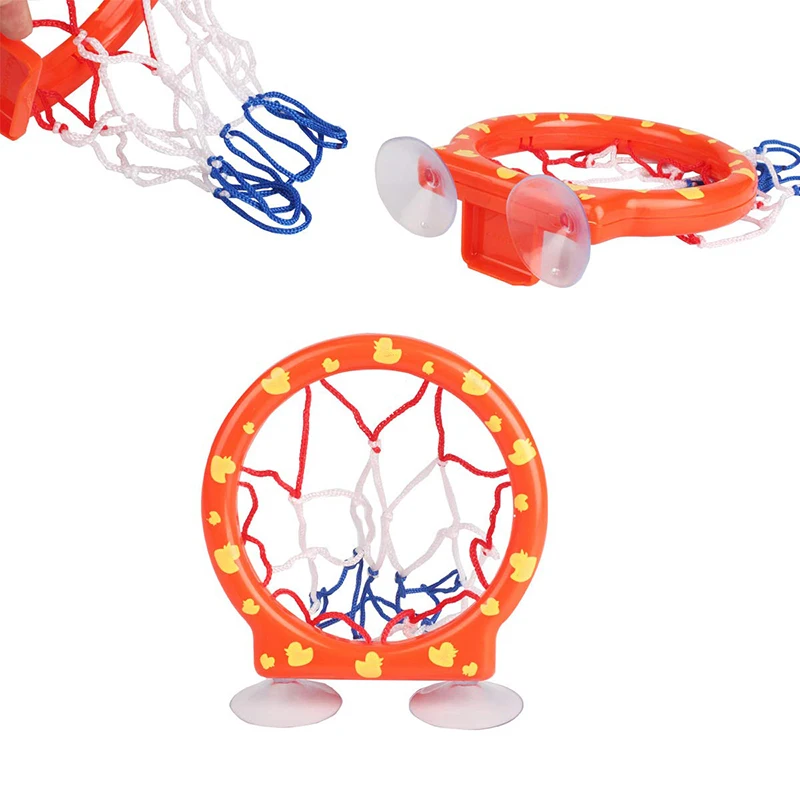 Brinquedos de banho divertidos para crianças, Basquete Hoop Balls Playset, Banheira Shooting Game Ball, Banheiro Slam Dunk Game para criança